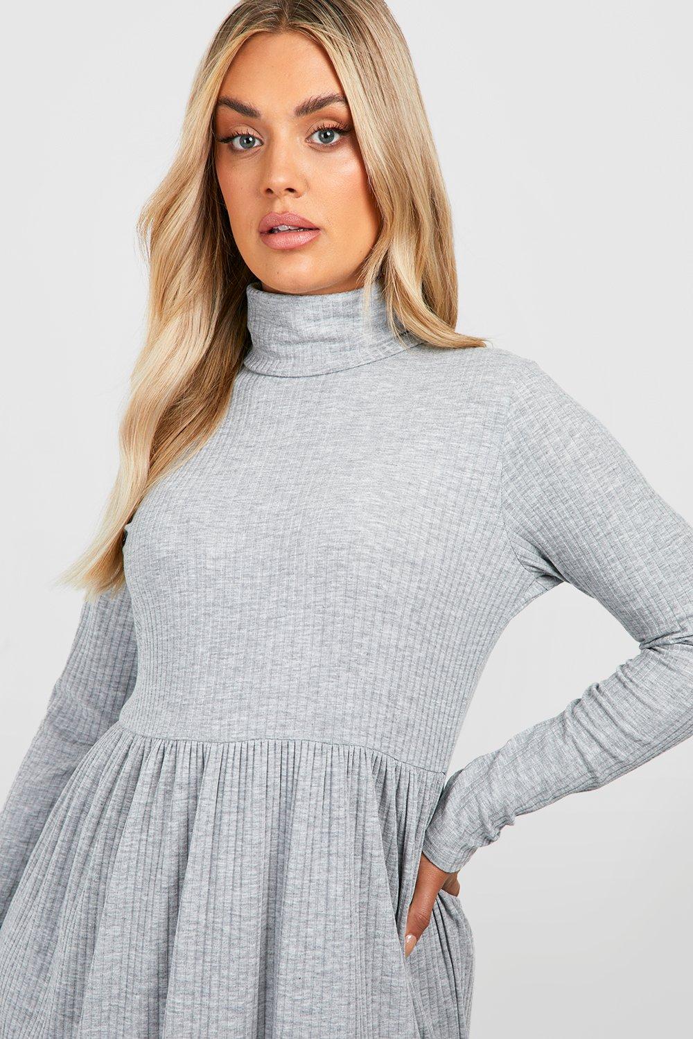 Turtle neck skater clearance dress